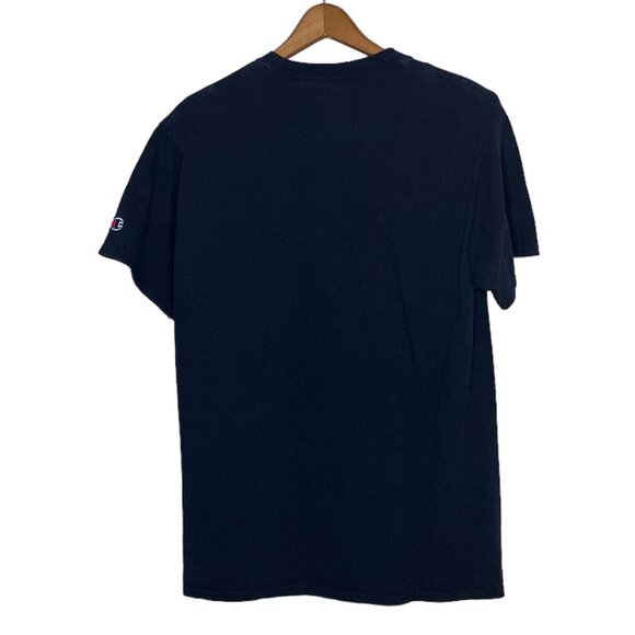 Champion Men's Medium M Navy Blue Butler University Alumni Graphic Tee T-Shirt - Picture 2 of 4